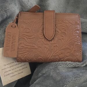 New Brown Genuine Leather Wallet